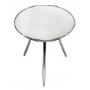 Стол журнальный SIGNAL BORA C зеркальный/хром, 41/46